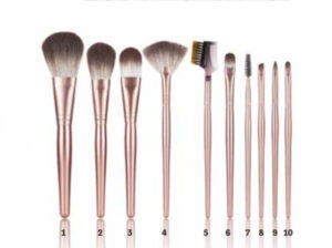 Set di pennelli trucco professionali setole 100% nylon Margot