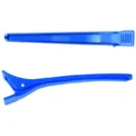 CLIP MAXI PLASTICA BLU LUNG. cm 11.50 12 pz