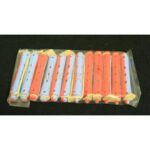 BIGODINO PERMANENTE VUOTO CORTO 12 pz ROSSO Diametro 8 mm x 60 mm