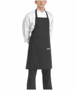 PETTORINA NERA PROFESSIONAL APRON   (min2 pz)
