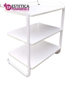 Carrello per estetica Design Bianco