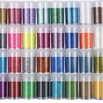 Polvere glitter per unghie