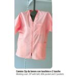 Camice da lavoro con zip