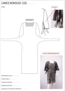 Kimono monouso in tnt bianco