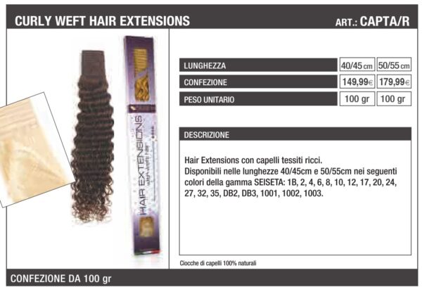 Extension capelli ricci