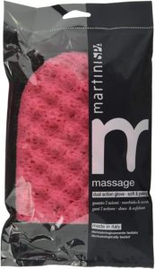 Guanto esfoliante per trattamenti