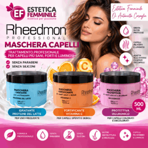 MASCHERA CAPELLI IN 3 VARIANTI RHEEDMON 500ML
