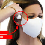 Mascherina adesiva senza elastici