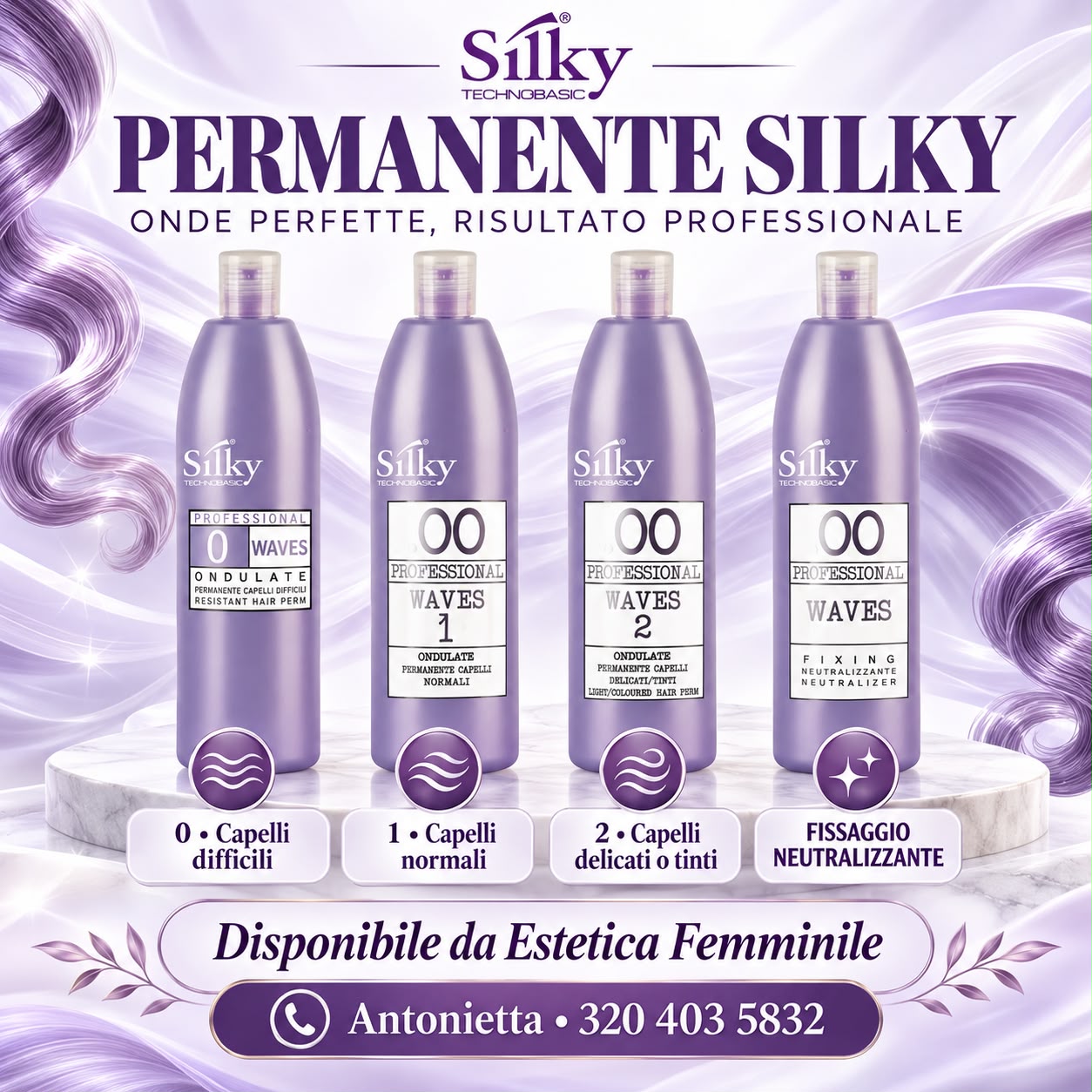 PERMANENTE PROFESSIONAL WAVES .00 500ML SILKY