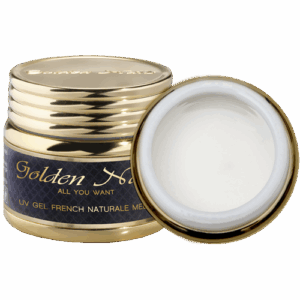 UV GEL FRENCH NATURALE MEDIUM GOLDEN NAILS