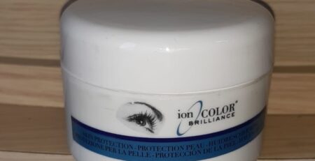 Crema protettiva per tinta sopracciglia