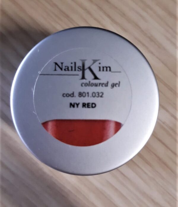 Gel per unghie NailsKim rosso