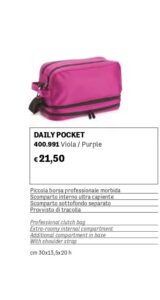 Borsa lavoro daily pocket