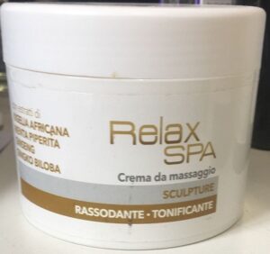 crema da massaggio sculpture relax spa