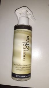 Spray termo protettivo per capelli