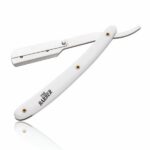 Rasoio The Barber english bianco