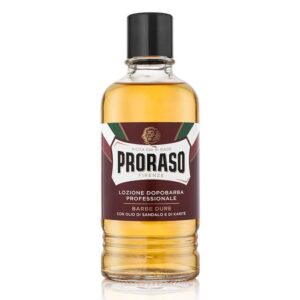PRORASO AFTER SHAVE 400ML ROSSO EMOLLIENTE E VERDE RINFRESCANTE