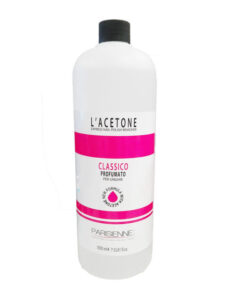 Solvente per unghie con acetone