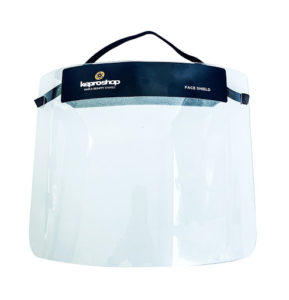 Visiera protettiva riutilizzabile