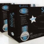 Guanti in nitrile neri ROIAL